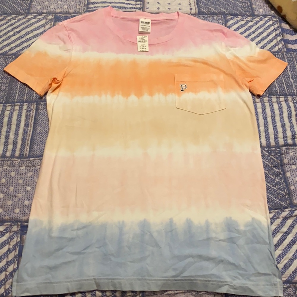 Brand new pink Victoria secret tee